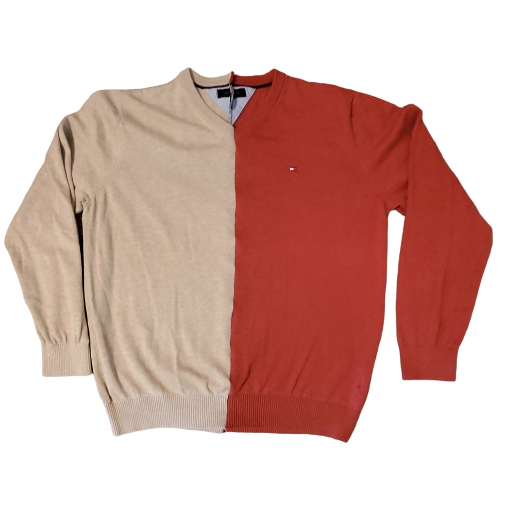 Tommy Hilfiger v neck sweater.